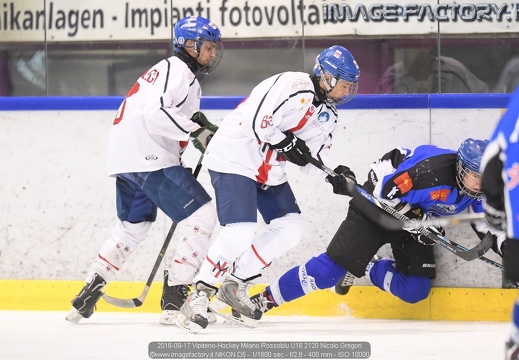 2016-09-17 Vipiteno-Hockey Milano Rossoblu U16 (12-0)